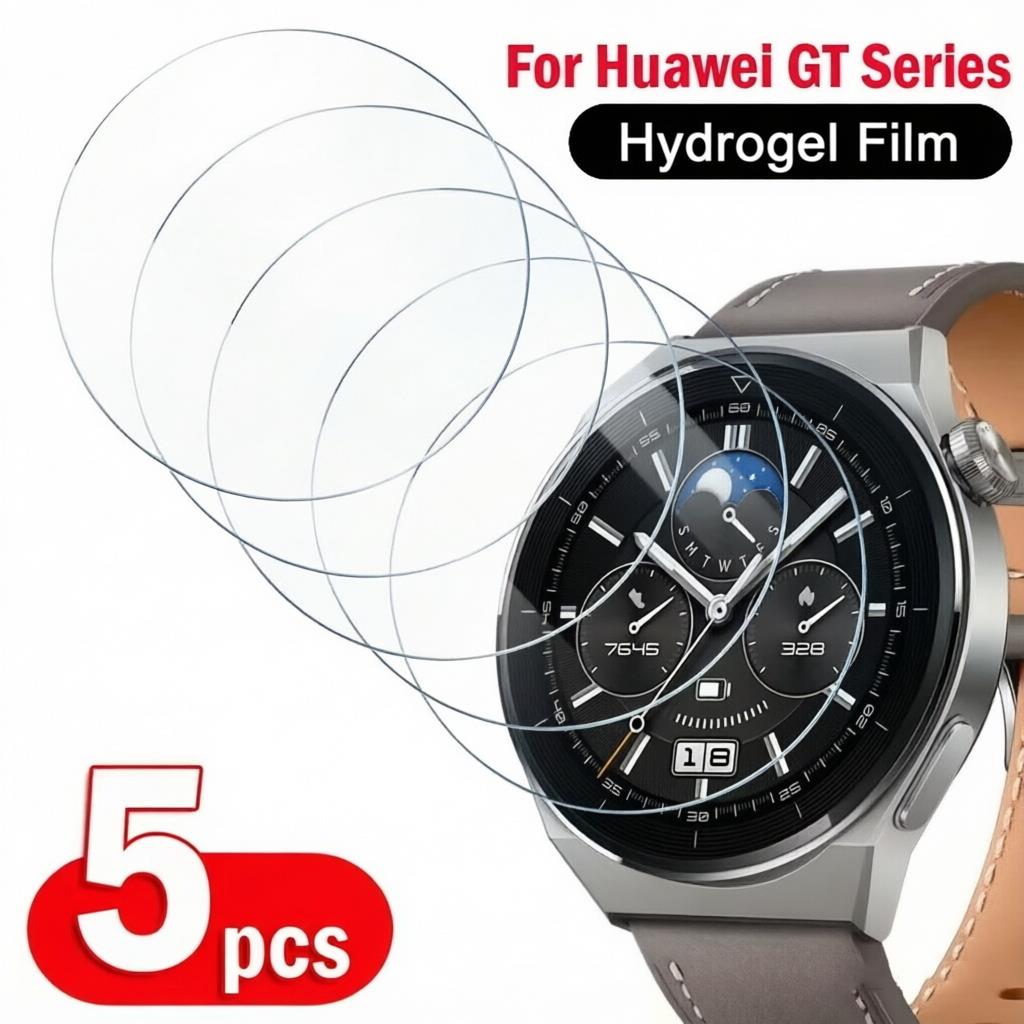 Smartwatch Screen Film - 5-1Pcs Soft Hydrogel Film for Huawei