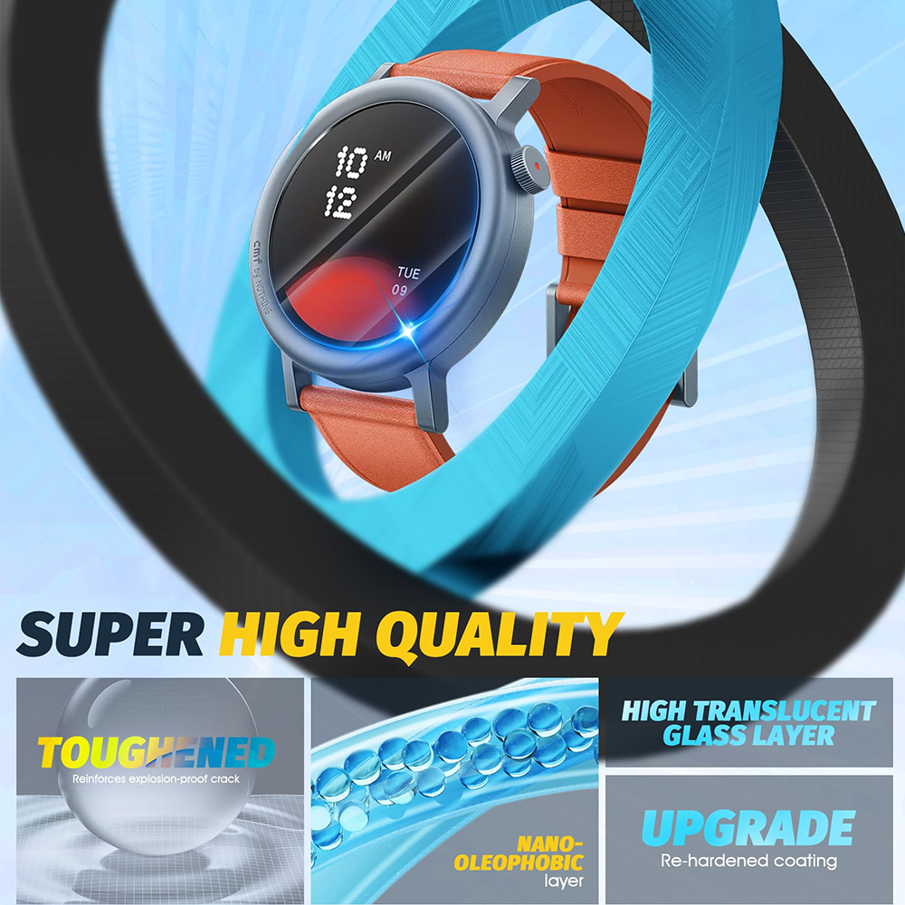 Tempered Glass For CMF Watch P - Glass Protector Auto ulasan dan harga