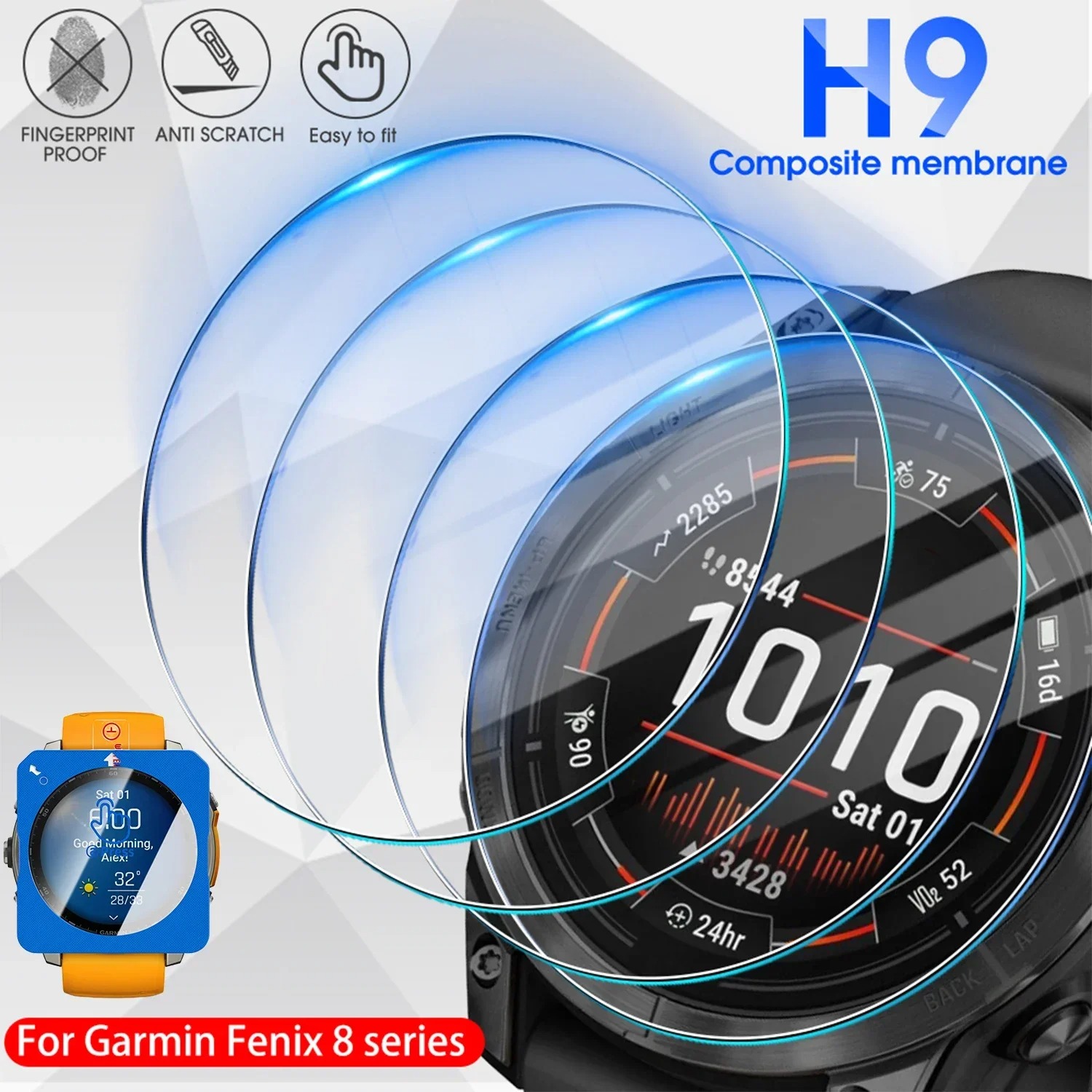 HD Tempered Glass For Garmin F - Screen Alignment Tool ulasan dan harga