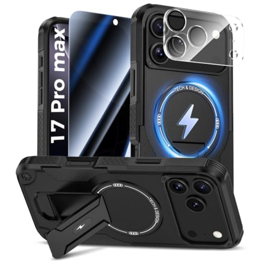 for iPhone 17 Pro Max Case wit - Privacy Screen Protector ulasan dan harga