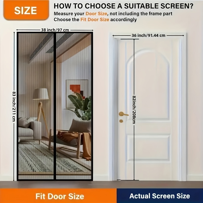 Magnetic mosquito screen door  - Privacy Screen Protector ulasan dan harga