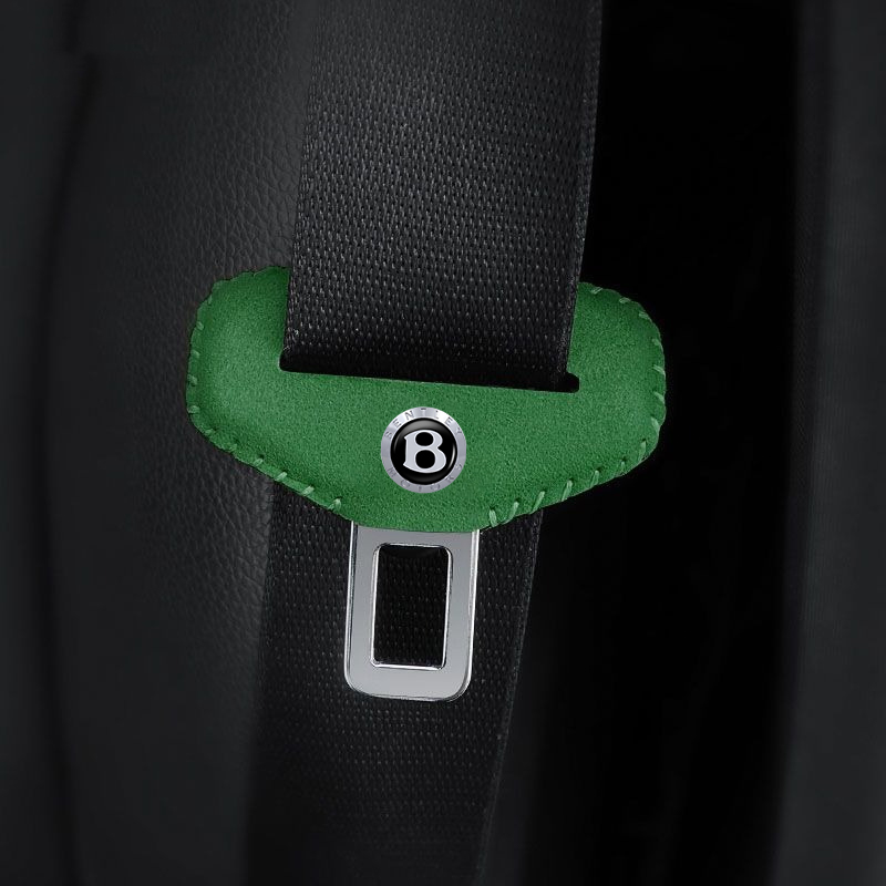 Suede Safety Belt Buckle Cover - Glass Protector Auto ulasan dan harga