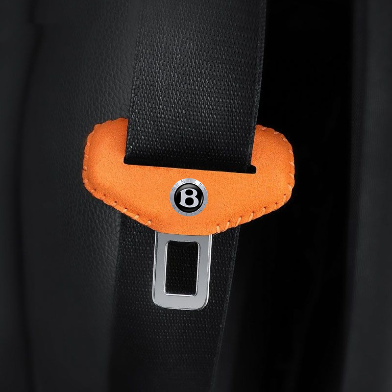 Suede Safety Belt Buckle Cover - Glass Protector Auto ulasan dan harga