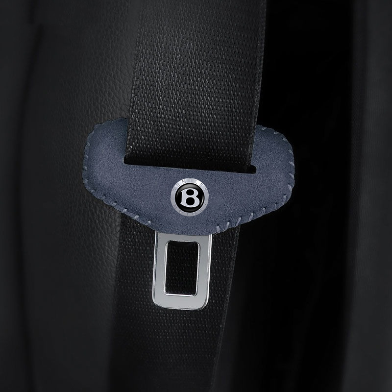 Suede Safety Belt Buckle Cover - Glass Protector Auto ulasan dan harga