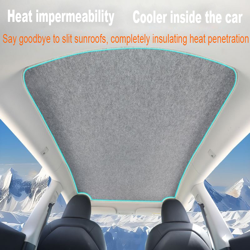 Car Sunroof Insulation Roof Vi - Glass Protector Auto ulasan dan harga